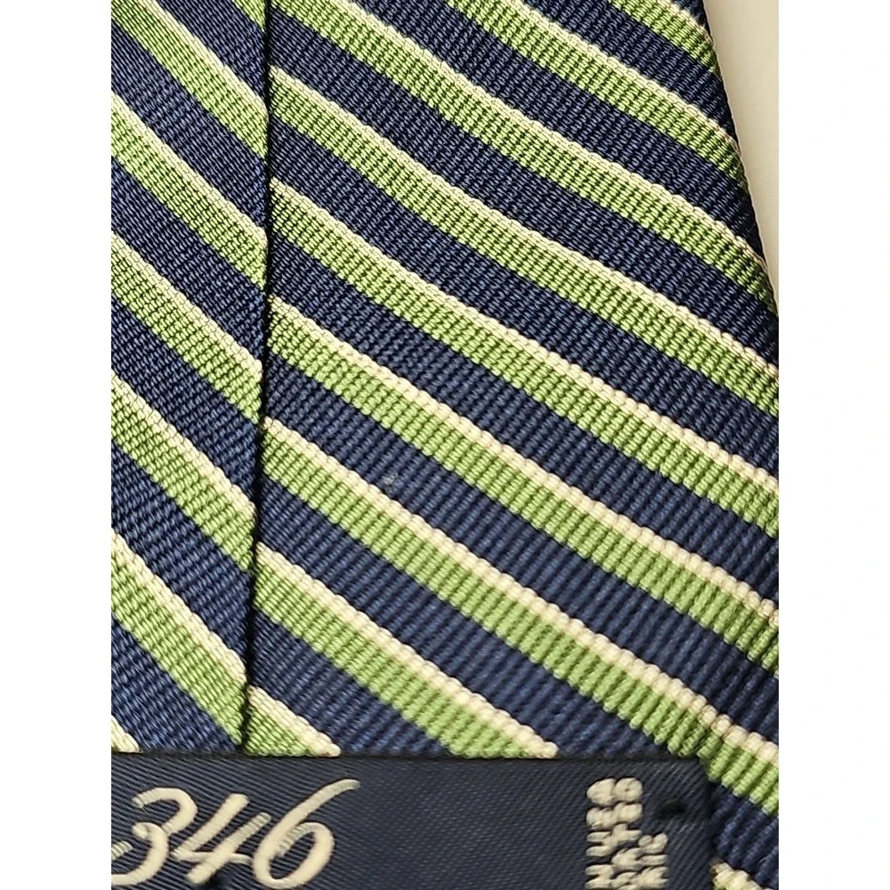 Brooks Brothers 346 Men's Necktie Pure Silk Multicolor‎ Stripe